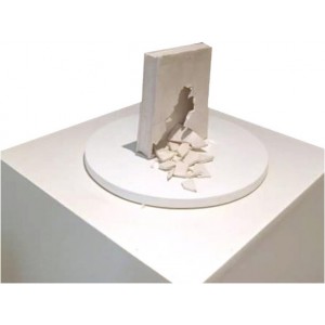 Faisal Nawaz, Kitaab, 12 x 12 x 10 Inch, Stoneware Clay, AC-FASNW-001